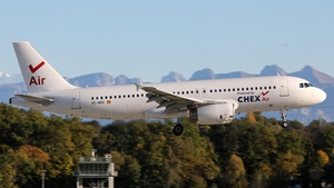 Photo of EC-NOZ - Airbus A320-232 operated by CHEX Air (opb Aura Airlines)