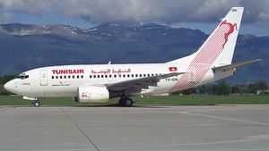 Photo of TS-ION - Boeing 737-6H3 operated by Tunisair