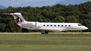 Photo of A7-CGA - Gulfstream G650ER operated by Qatar Executive