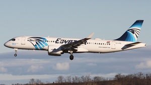 Photo of SU-GFB - Airbus A220-300 operated by Egyptair