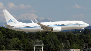 Photo of VP-CSK - Boeing 737-8GG(BBJ2) operated by Private