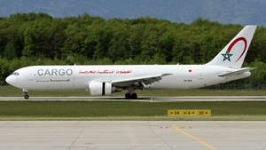 Photo of CN-ROW - Boeing 767-343(ER)(BCF) operated by Royal Air Maroc Cargo
