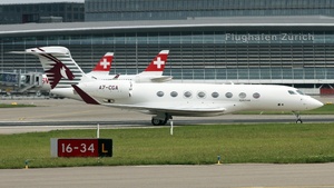 Photo of A7-CGA - Gulfstream G650ER operated by Qatar Executive