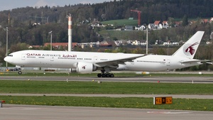 Photo of A7-BOC - Boeing 777-367(ER) operated by Qatar Airways