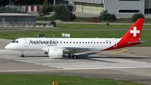 Photo of HB-AZG - Embraer ERJ-190-E2 operated by Helvetic Airways