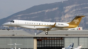 Photo of P4-888 - Embraer Legacy 650 operated by Hazal Navigation
