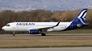 Photo of SX-DNA - Airbus A320-232 operated by Aegean Airlines