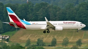Photo of D-ABKJ - Boeing 737-86J operated by Eurowings (opb TUIfly)