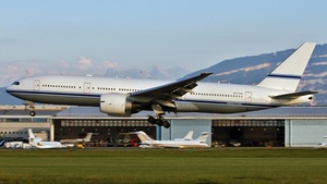 Photo of N777AS - Boeing 777-24Q(ER) operated by Mid East Jet