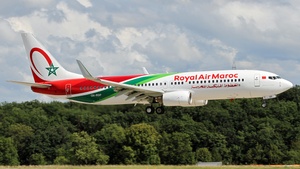 Photo of CN-ROP - Boeing 737-8B6 operated by Royal Air Maroc