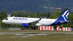 Photo of SX-DND - Airbus A320-232 operated by Aegean Airlines