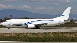Photo of P4-EBO - Boeing 737-4H6(SF) operated by Liza Transport International (opb Global Jet Aruba)