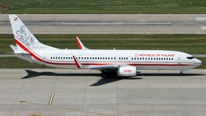 Photo of 0110 - Boeing 737-86X operated by Polish Air Force