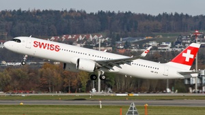 Photo of HB-JPA - Airbus A321-271NX operated by Swiss International Air Lines