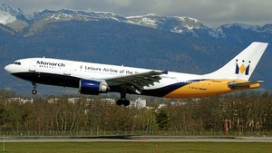 Photo of G-MONS - Airbus A300B4-605R operated by Monarch Airlines