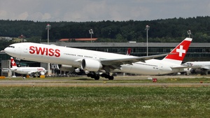 Photo of HB-JNK - Boeing 777-3DE(ER) operated by Swiss International Air Lines