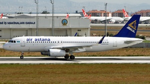 Photo of P4-KBE - Airbus A320-232 operated by Air Astana