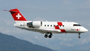 Photo of HB-JRB - Bombardier Challenger 604 operated by Rega Swiss Air-Rescue