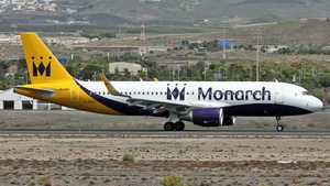 Photo of G-ZBAS - Airbus A320-214 operated by Monarch Airlines