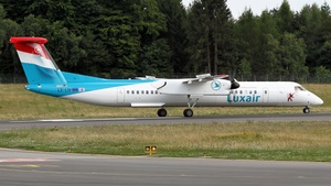 Photo of LX-LQI - Bombardier DHC-8-402 Dash 8 Q400 operated by Luxair