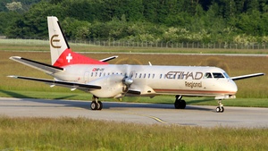 Photo of HB-IYI - Saab 2000 operated by Etihad Regional (opb Darwin Airline)