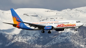 Photo of G-JZBP - Boeing 737-8MG operated by Jet2