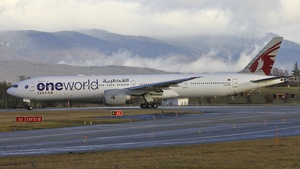 Photo of A7-BAB - Boeing 777-3DZ(ER) operated by Qatar Airways