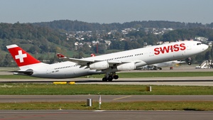 Photo of HB-JMH - Airbus A340-313 operated by Swiss International Air Lines