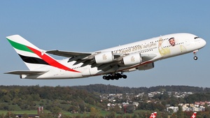 Photo of A6-EUA - Airbus A380-861 operated by Emirates