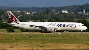 Photo of A7-ALZ - Airbus A350-941 operated by Qatar Airways