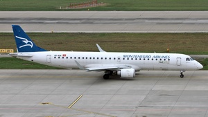 Photo of 4O-AOA - Embraer ERJ-195LR operated by Montenegro Airlines