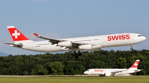 Photo of HB-JMC - Airbus A340-313 operated by Swiss International Air Lines