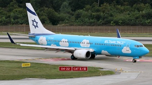 Photo of 4X-EKO - Boeing 737-86Q operated by UP by El Al