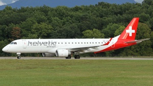 Photo of HB-JVR - Embraer ERJ-190LR operated by Helvetic Airways