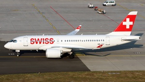 Photo of HB-JBC - Airbus A220-100 operated by Swiss International Air Lines