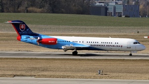 Photo of OM-BYC - Fokker 100 operated by Government of Slovakia