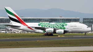 Photo of A6-EOJ - Airbus A380-861 operated by Emirates
