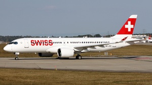Photo of HB-JCQ - Airbus A220-300 operated by Swiss International Air Lines
