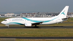 Photo of TC-TLE - Boeing 737-4Q8 operated by Tailwind Airlines