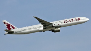 Photo of A7-BEL - Boeing 777-3DZ(ER) operated by Qatar Airways