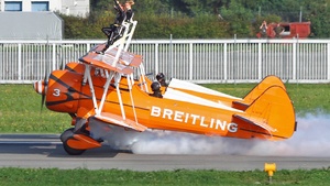 Photo of N707TJ - Boeing N2S-1 Kaydet operated by Private