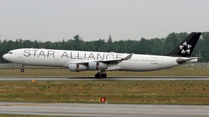 Photo of D-AIFE - Airbus A340-313 operated by Lufthansa CityLine