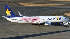 Photo of JA73NJ - Boeing 737-86N operated by Skymark Airlines