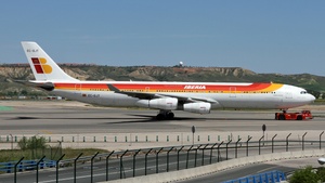 Photo of EC-GJT - Airbus A340-313 operated by Iberia
