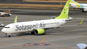 Photo of JA810X - Boeing 737-86N operated by Solaseed Air