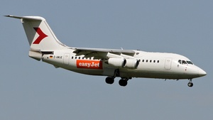 Photo of D-AWUE - British Aerospace 146-200 operated by easyJet (opb WDL Aviation)