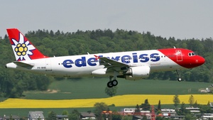 Photo of PR-MHB - Airbus A320-214 operated by Edelweiss Air
