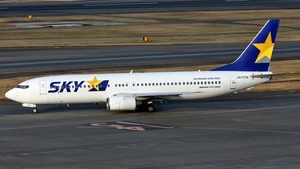 Photo of JA737N - Boeing 737-8HX operated by Skymark Airlines