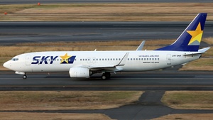 Photo of JA73NY - Boeing 737-86N operated by Skymark Airlines