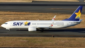 Photo of JA73NX - Boeing 737-86N operated by Skymark Airlines